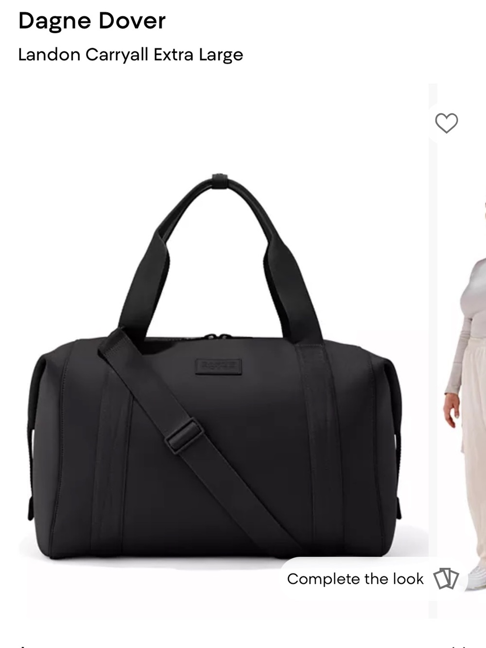 Dangerous Dover Landon carryall extra large